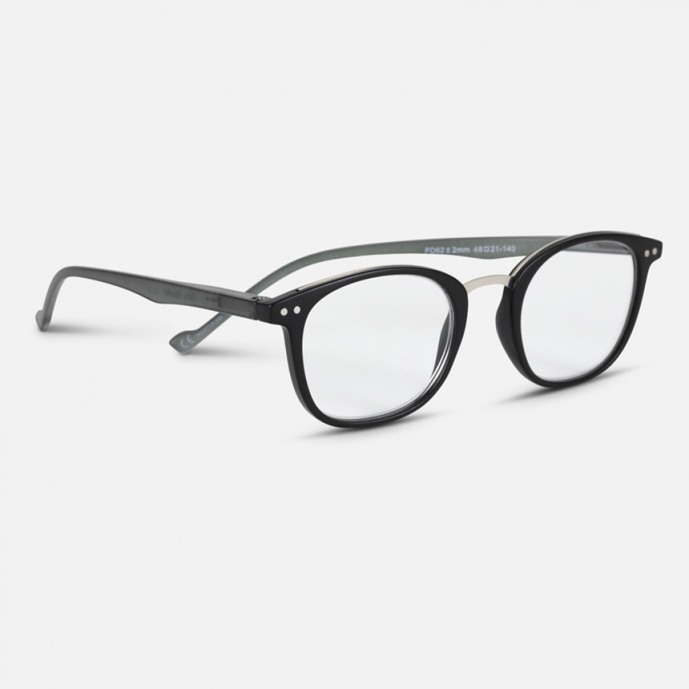 Easy Readers Metal Bridge Black| Reading Glasses | IF