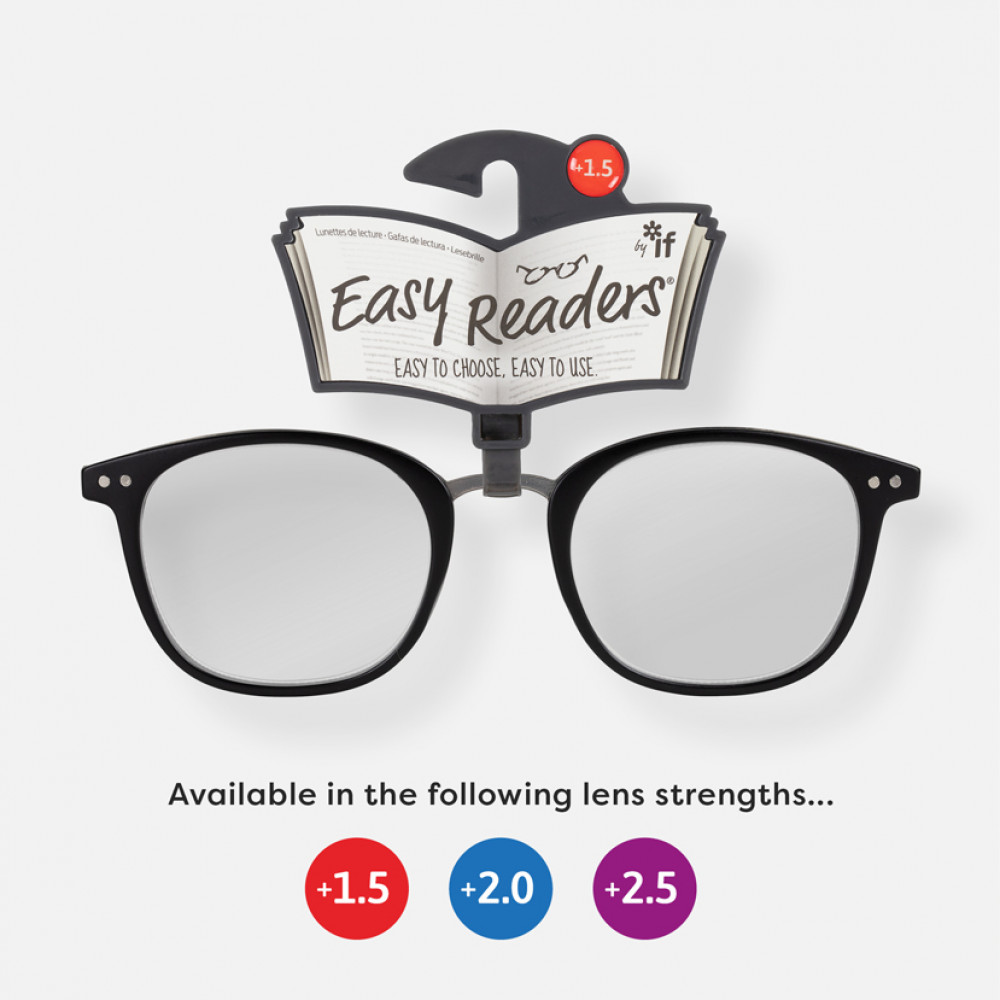 Easy Readers Metal Bridge Black| Reading Glasses | IF