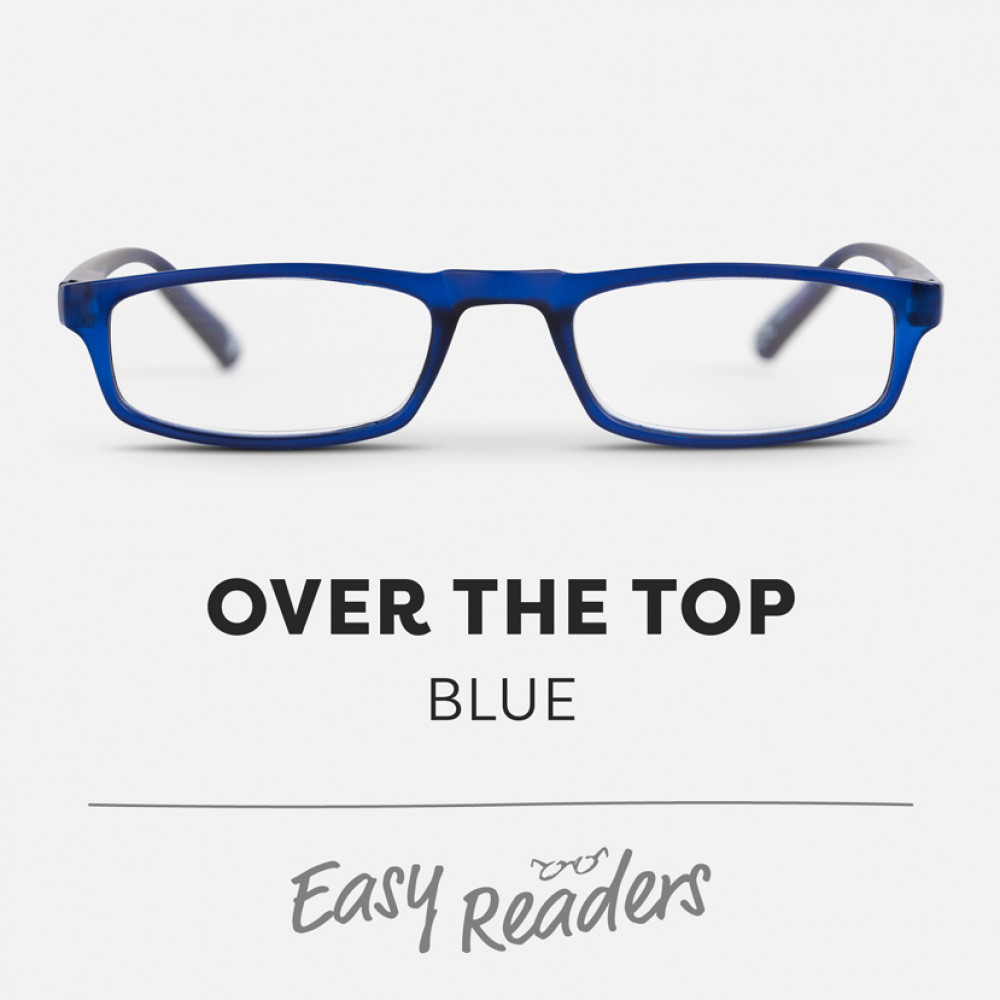 Easy Readers Over The Top Blue | Reading Glasses | IF