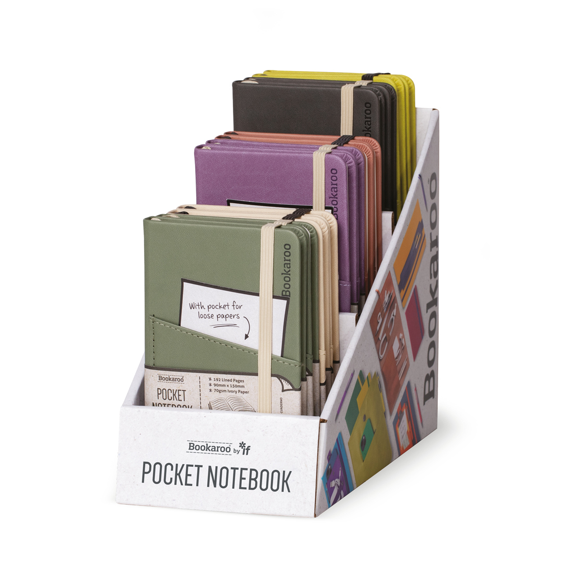 Bookaroo Pocket Notebook  Stationery Lovers Notebooks and